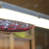 1 Glass Ornamental Knife Blade  #9730  Mountain Man Knife