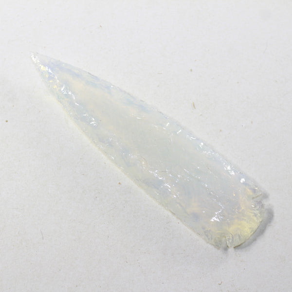 1 Opalite Ornamental Spearhead  #5730  Arrowhead