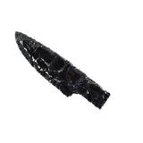 1 Obsidian Ornamental Knife Blade  #1054    Mountain Man Knife