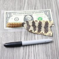 Rattlesnake Rattle With Skin Attached  #6155       Taxidermy Diamondback Sidewinder