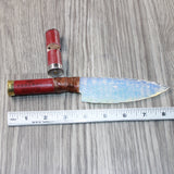 Shotgun Shell Handle Opalite Blade Ornamental Knife #9963     Mountain Man Knife