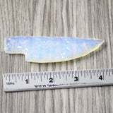 1 Small Opalite Ornamental Knife Blade  #3655     Mountain Man Knife