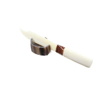 Bone Handle Bone Blade Ornamental Knife #2845 Mountain Man Knife