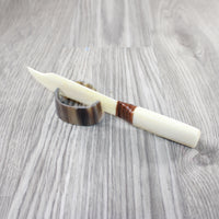 Bone Handle Bone Blade Ornamental Knife #2845 Mountain Man Knife