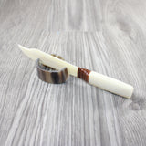 Bone Handle Bone Blade Ornamental Knife #2845 Mountain Man Knife