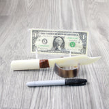 Bone Handle Bone Blade Ornamental Knife #2845 Mountain Man Knife