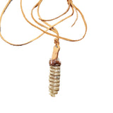 Rattlesnake Rattle  Necklace  #4055    Mountain Man Necklace