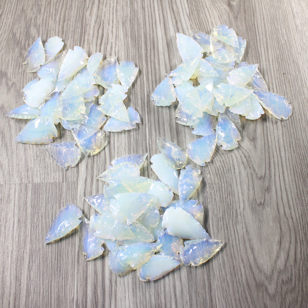 75 Large Opalite Ornamental Arrowheads  #0055      Arrowhead