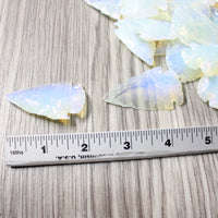 75 Large Opalite Ornamental Arrowheads  #0055      Arrowhead