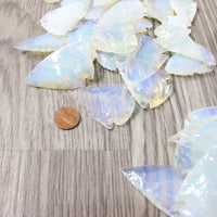 75 Large Opalite Ornamental Arrowheads  #0055      Arrowhead