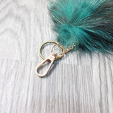 3 Fox Tail Key Rings #3055  Taxidermy Keychain Tassel Bag Tag