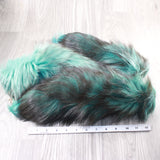 3 Fox Tail Key Rings #3055  Taxidermy Keychain Tassel Bag Tag