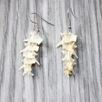 Rattlesnake Vertebrae  Earrings  #6255  Mountain Man Earrings