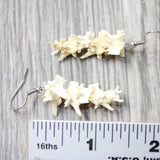 Rattlesnake Vertebrae  Earrings  #6255  Mountain Man Earrings