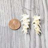 Rattlesnake Vertebrae  Earrings  #6255  Mountain Man Earrings