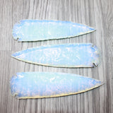 3 Opalite Ornamental Spearheads  #8663      Arrowhead