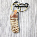 1 Rattlesnake Rattle Key Ring   #4455       Mountain Man Key Chain