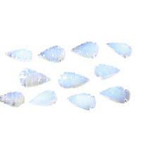 10 Large Opalite Ornamental Arrowheads  #7455     Arrowhead