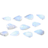 10 Large Opalite Ornamental Arrowheads  #7455     Arrowhead