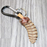 Very Very Large Rattlesnake Rattle Key Ring   #4063       Mountain Man Key Chain