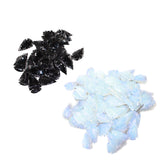 100 Large Ornamental Arrowheads  #armory63     65 opalite. 25 obsidian 10 stone
