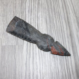 1 Stone Ornamental Tomahawk Head # 4163      Agate Jasper Ax Axe Hatchet