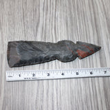 1 Stone Ornamental Tomahawk Head # 4163      Agate Jasper Ax Axe Hatchet