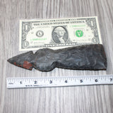 1 Stone Ornamental Tomahawk Head # 4163      Agate Jasper Ax Axe Hatchet