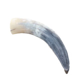1 Raw Unfinished Cow Horn #4664   Natural Colored
