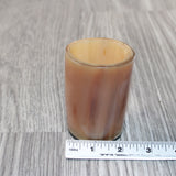 1 Small Horn Glass #7764       Medieval Tankard Double Shot Glass