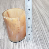 1 Small Horn Glass #7764       Medieval Tankard Double Shot Glass