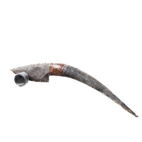 Impala Horn Handle Stone Blade Ornamental Knife #2255    Mountain Man Knife
