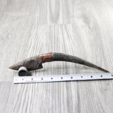 Impala Horn Handle Stone Blade Ornamental Knife #2255    Mountain Man Knife