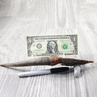 Impala Horn Handle Stone Blade Ornamental Knife #2255    Mountain Man Knife