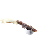 Deer Jaw Handle Stone Blade Ornamental Knife #8255    Mountain Man Knife
