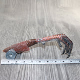 Turkey Foot Handle Stone Blade Ornamental Knife #9864    Mountain Man Knife