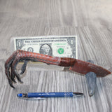 Turkey Foot Handle Stone Blade Ornamental Knife #9864    Mountain Man Knife