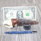 Muskrat Skull Handle Stone Blade Ornamental Knife #0964    Mountain Man Knife