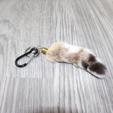 1 Bobcat Tail Key Ring #3064  Taxidermy Keychain Tassel Bag Tag