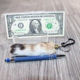 1 Bobcat Tail Key Ring #3064  Taxidermy Keychain Tassel Bag Tag