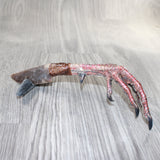 Turkey Foot Handle Stone Blade Ornamental Knife #7364    Mountain Man Knife
