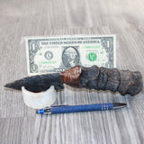 Impala Horn Handle Stone Blade Ornamental Knife #9464    Mountain Man Knife