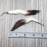 Ermine Tail Earrings  #4464  Mountain Man Earrings