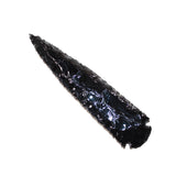 1 Obsidian Ornamental Spearhead  #3564     Arrowhead