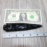 1 Obsidian Ornamental Spearhead  #3564     Arrowhead