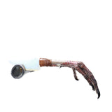 Turkey Foot Handle Opalite Blade Ornamental Knife #1156     Mountain Man Knife