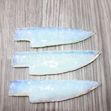 3 Opalite Ornamental Knife Blades  #1764    Mountain Man Knife