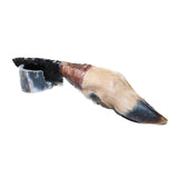 Deer Foot Handle Obsidian Blade Ornamental Knife #1964  Mountain Man Knife