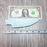 1 Opalite Ornamental Knife Blade  #2064     Mountain Man Knife