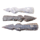 3 Stone Ornamental Tomahawk Heads #6856    Ax Axe Hatchet